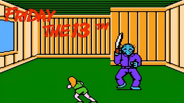 FC游戏《黑色星期五》，小时候玩不懂，很怕杰森