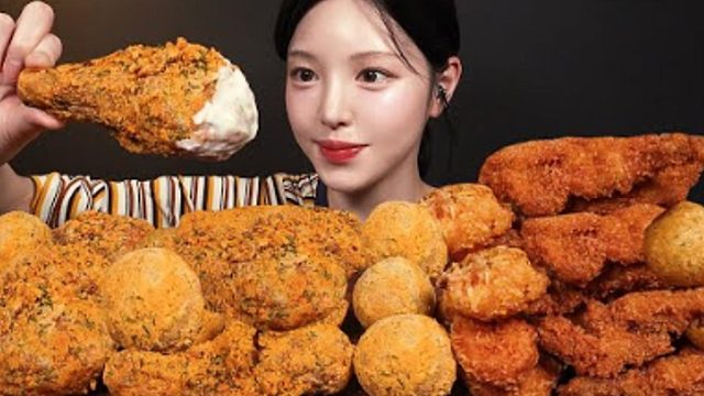 芝士火鸡面配香脆蜜蜂鸡