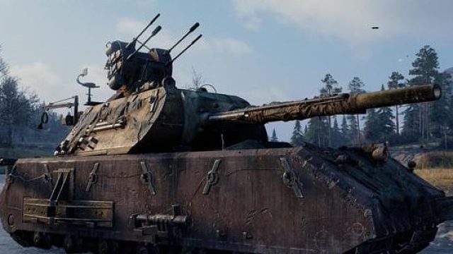 坦克世界  我的任务就是保卫主力侧翼安全