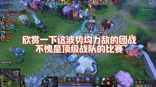 【Maybe】欣赏一下这波势均力敌的团战，不愧是顶级战队的比赛