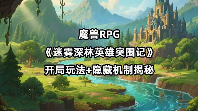 《迷雾深林英雄突围记》开局 3 步稳发育！