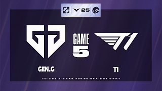 [LCK]【GEN vs T1】第五局速看丨2025LCK季后賽丨20250921