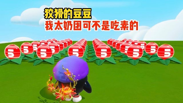 狡猾的豆豆，这年代五分豆居然都会开车了