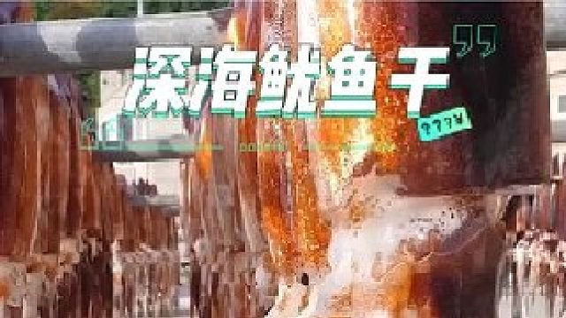 我从来没见过那么聪明的老板，把平常卖不出去的鱿鱼晒成干