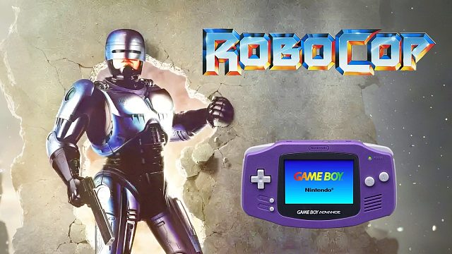 GBA游戏《机械战警》，传说中没发售的游戏