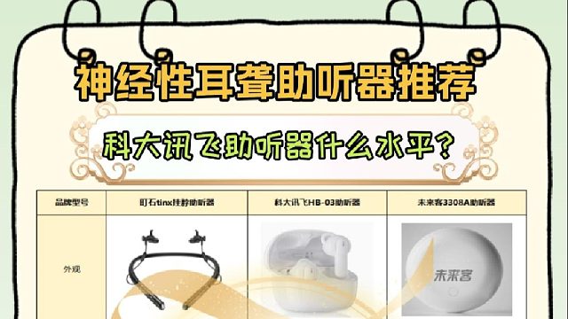 讯飞助听器什么水平？我想买个助听器去哪买？盘点3大热门助听器