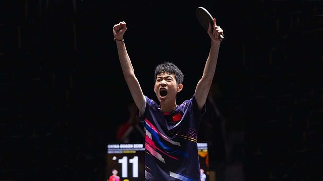 5-9落后！国乒小将疯狂逆袭张本智和，大满贯最刺激翻盘诞生了