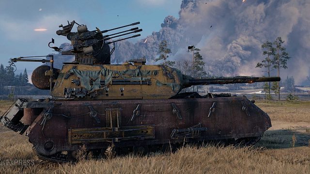 坦克世界  就喜欢这种无脑硬冲的主