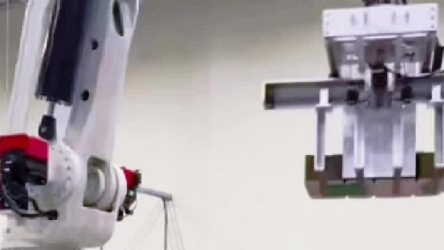 码垛机工厂 蜂窝板全自动码垛机器人