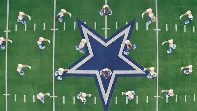 腿这一块 还得是德州啦啦队