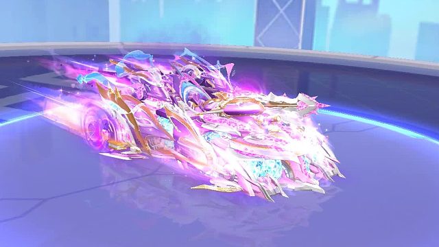 QQ飞车朕哥：爆天甲新皮肤甜甜开了20单了！全部拿下车加皮肤