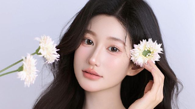 心动的感觉鲜花肖像