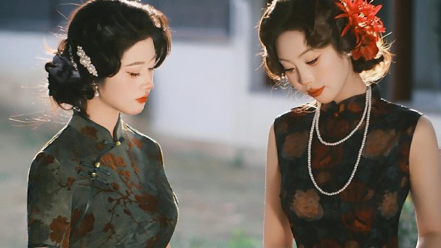 我也和闺蜜来苏州拍旗袍啦 真的美哭我