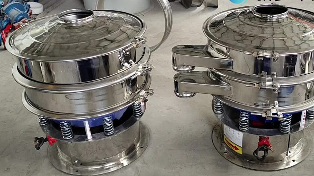 生物刺激素粉沫颗粒分选圆形振动筛