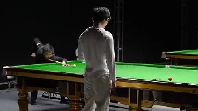 沉浸式体验丁俊晖训练