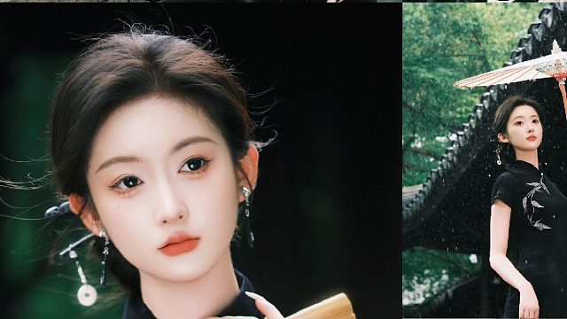 在苏州耗时两小时 这套旗袍妆造真的超绝！