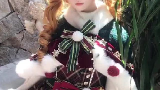 冬のクリスマス餅