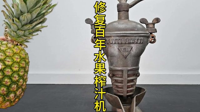 修复百年水果榨汁机，没有科技与狠活的产品  (3)