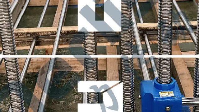 德力传动蜗轮丝杆升降机-高速齿条升降器