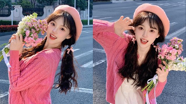 存一些秋天氛围感拍照姿势