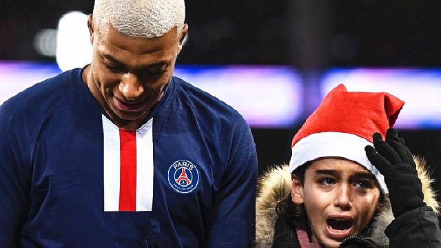 感动！盘点姆巴佩暖心举动：安慰受伤球迷，祝福患病儿童