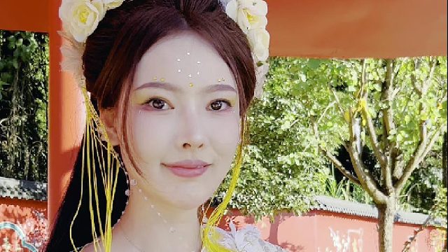 金秋旅游季，福山逍遥行；陪着心爱的她，来东莞观音山许愿接福，求一份心想事成！