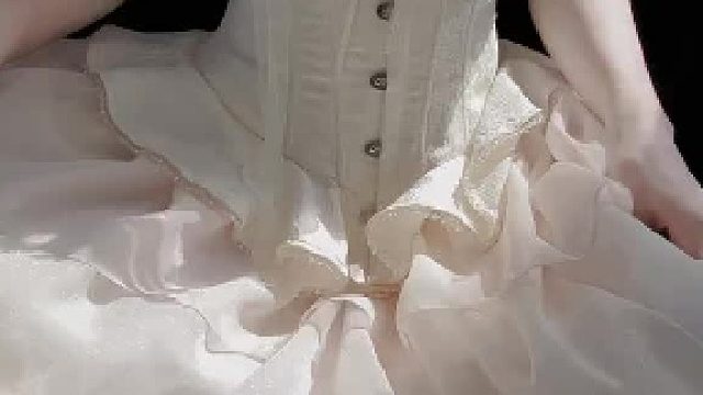 像油画一样的裙子