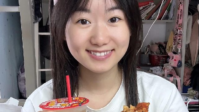 vlog｜大四女大学生在校一天只吃一顿饭花销