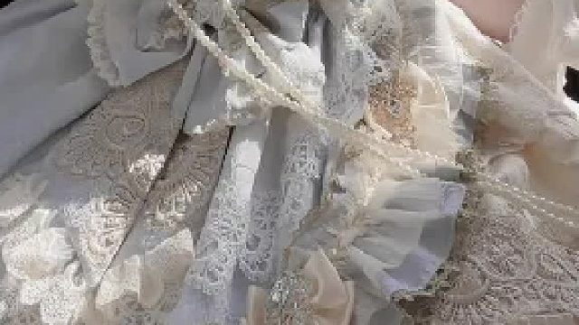 层层叠叠的裙摆是我的公主梦