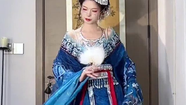 非遗扎染 谁懂这个颜色真的很漂亮