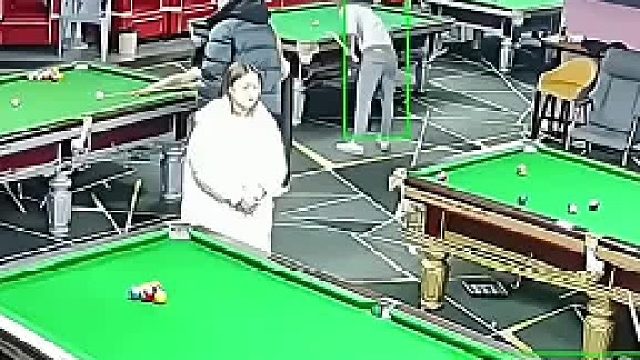 男子打台球“一杆清台”，连本人看了都发懵，“台费免了 调监控两千”