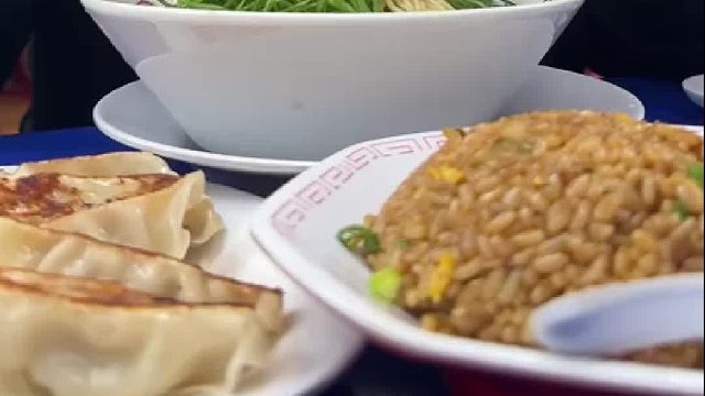 日本小伙的午餐