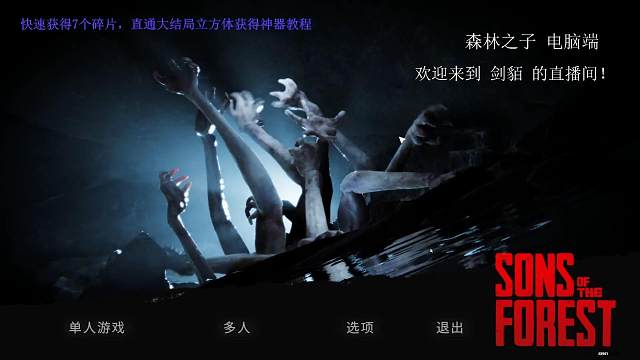 森林之子（Sons Of The Forest）教程：快速获