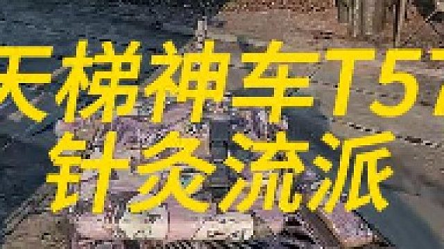天梯神车T57，针灸8000伤！！！