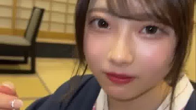 和服少女吃冰，日式甜妹感直接封神