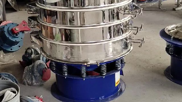 山梨酸钾粉体分目圆形筛葡萄糖细粉圆形振动筛