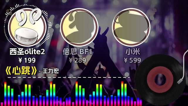 百元开放式耳机音质试听大对比！哪款音质最有冲击力？