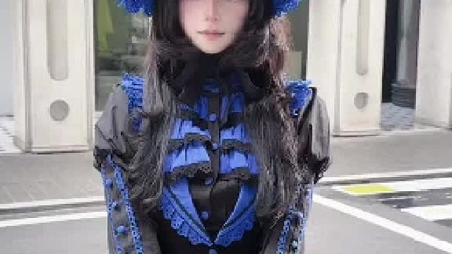 今天是蓝色系列