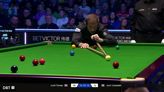 特鲁姆普VS利索夫斯基 北爱决赛第四局精彩片段