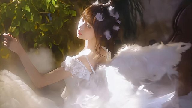 洁白的羽翼，藏着一个发光的梦｜成都约拍