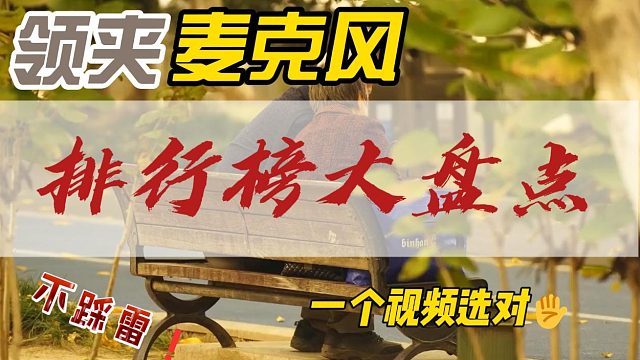 领夹麦克风哪个品牌最值得买？2025年公认最佳的无线麦克排行榜