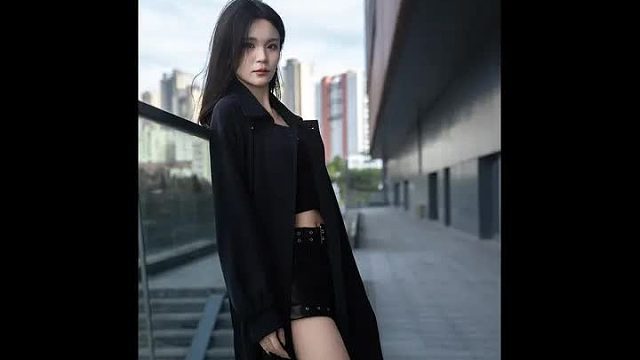 约之前搭讪到的美女拍照