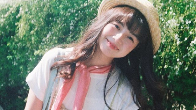 春天日系少女胶片写真引导记录