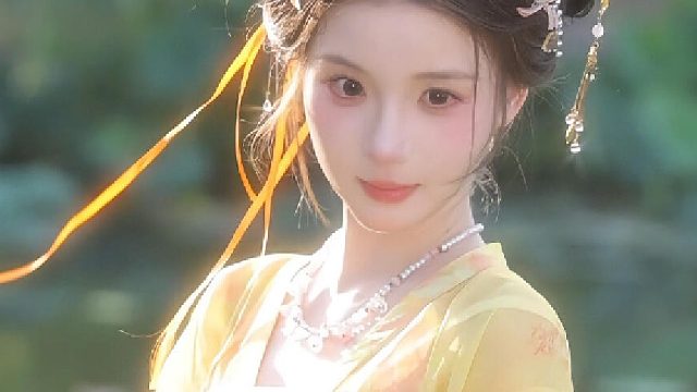 飘扬的发带 是少女的心事