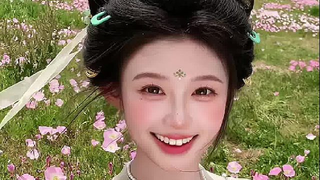 在光合作用下往返于春天