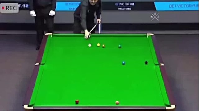 斯诺克赛场上有趣的一幕  对手：还有完没完了？ 威廉姆斯：我也很意外！