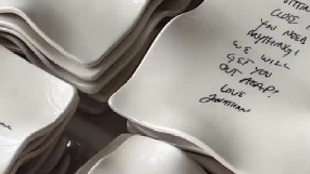 创意家居：把信做成陶瓷