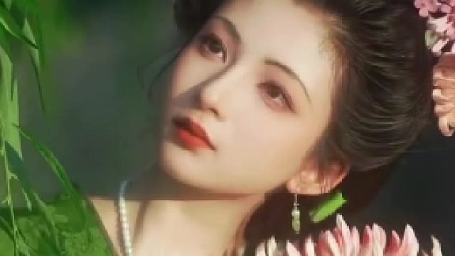 _柳岸人如玉，秋风瑟瑟也温柔。