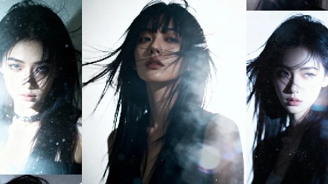 清冷系巅峰搭配：烟雾缭绕加逆光，简直绝配封神