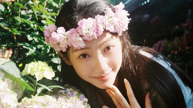 花市日系少女胶片写真引导记录